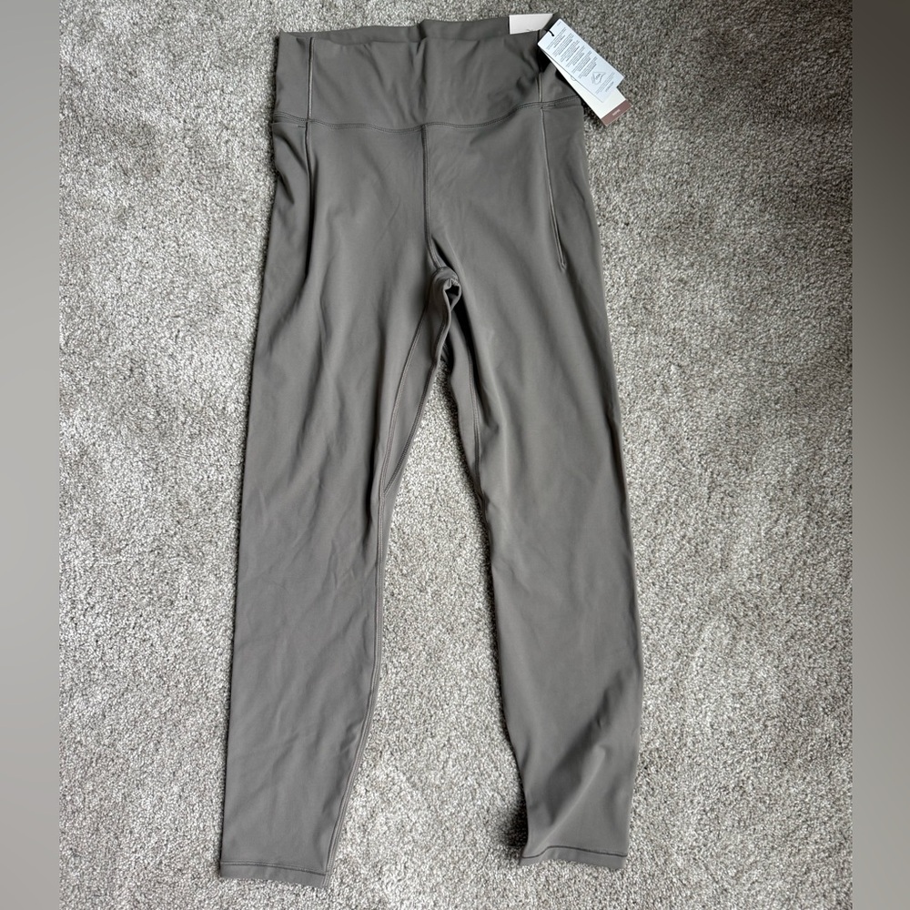 Calia Inspire Collection High-Rise 7/8 Legging in Dark Gray, size L